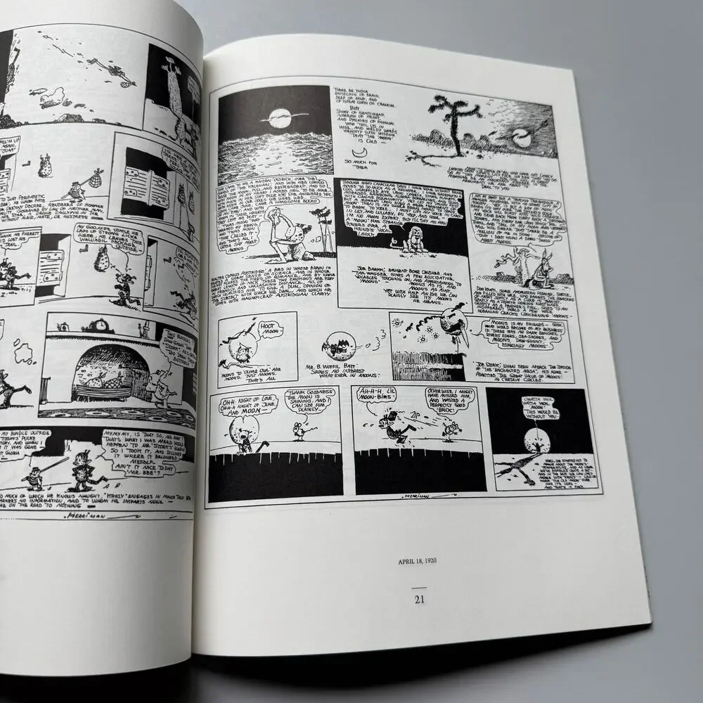 Krazy + Ignatz Pilgrims on Road to Nowhere Vol 5 1920 George Herriman PB Book